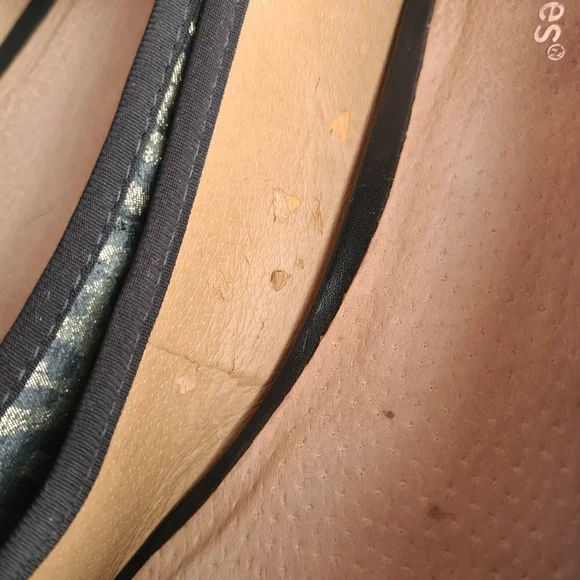 Hush Puppies Size 9 Animal Print Leather Ballet Flats Shoes - Picture 11 of 14